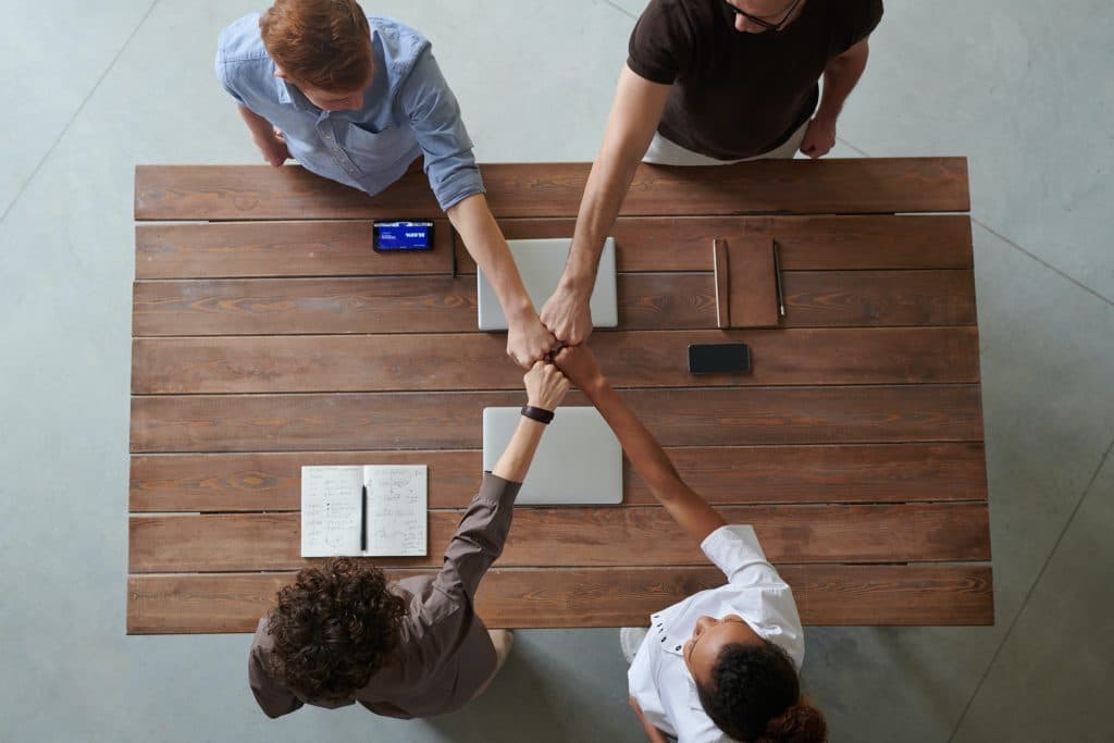 Our mission in action – community development team working together